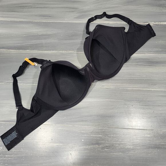Bali Bra 38DD One Smooth U Ultra Light Shaping Underwire Bra 3439 Black - Picture 6 of 11